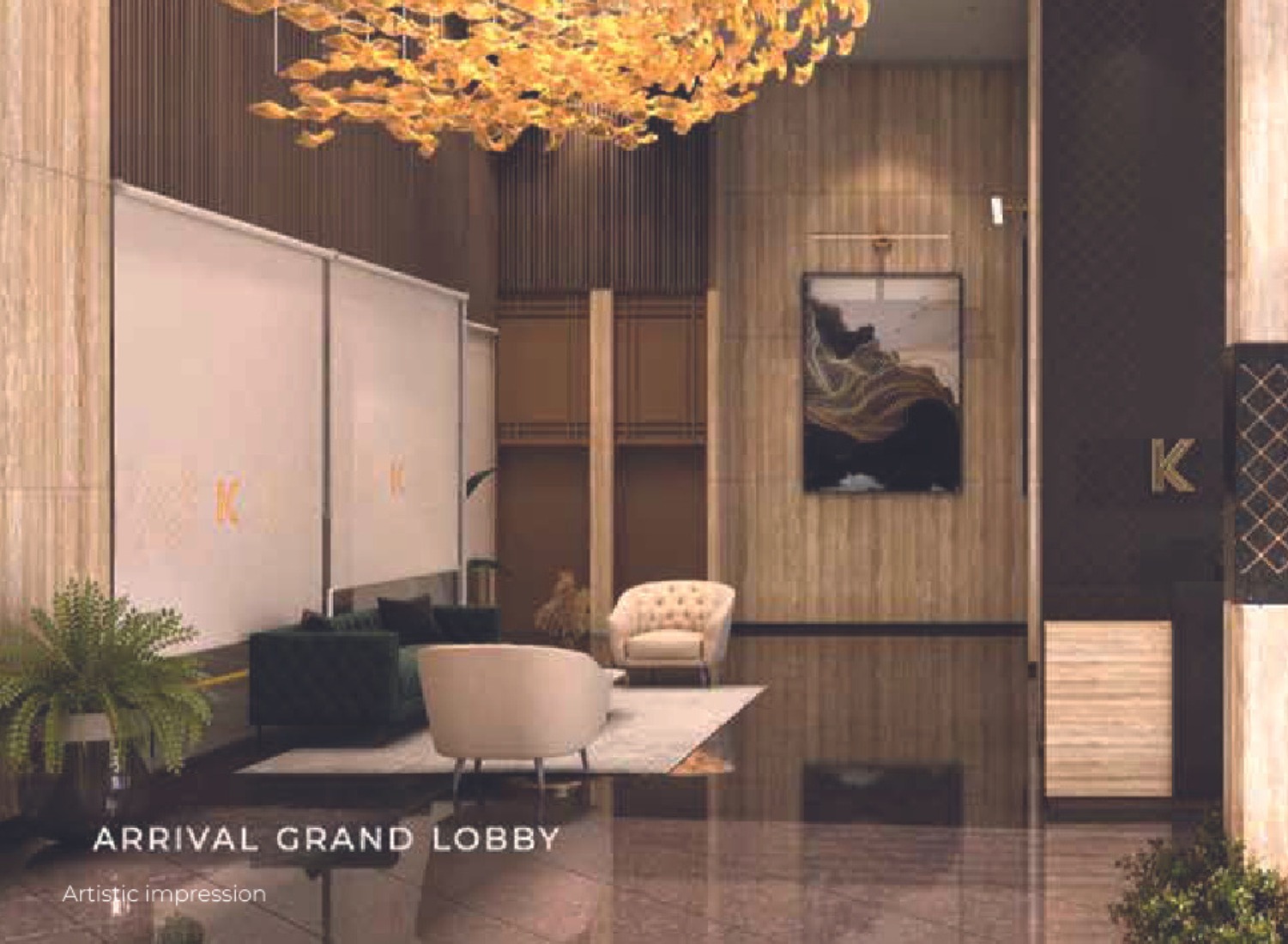 bavdhan new launch projects Arrival Grand Lobby